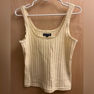J. Crew Pointelle tank